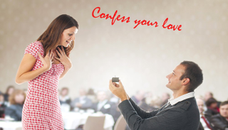 Illustration for article titled How to Confess Your True Love on Special Valentine Day